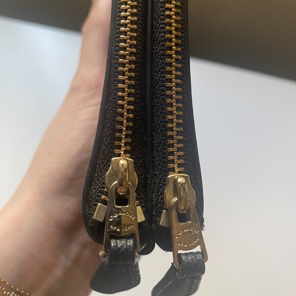 Coach Double Zippered Pouch - Picture 6 of 6